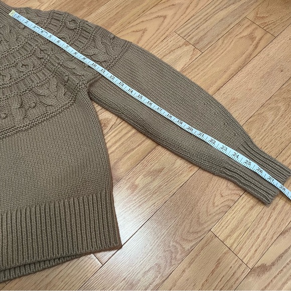 Banana Republic Couronne Cotton Blend Cable Knit Sweater - Picture 11 of 12